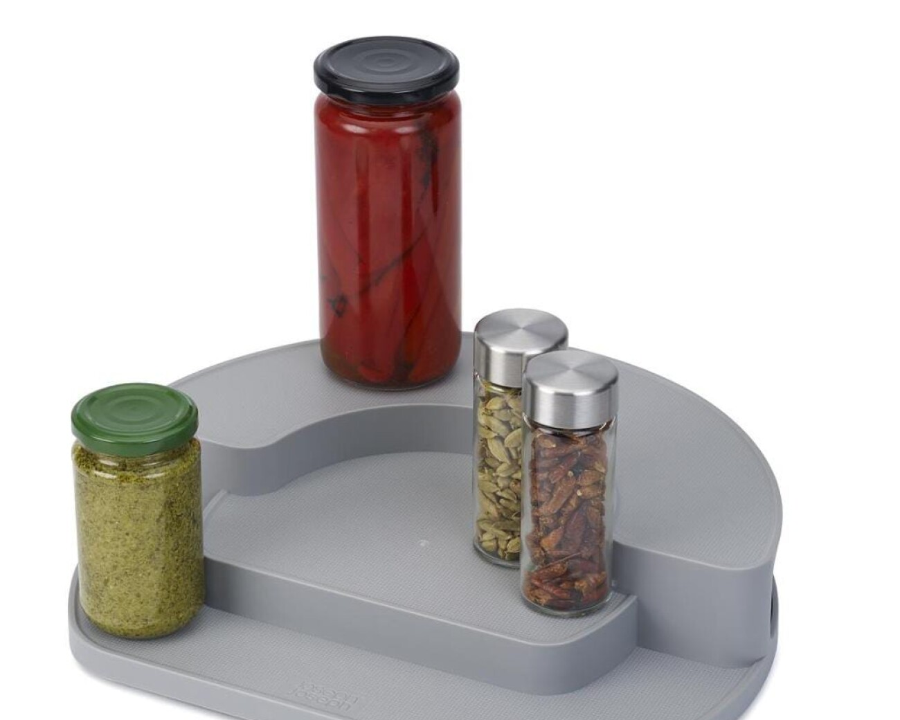 Organizador giratorio CupboardStore™ (gris) Organizador giratorio CupboardStore™ (gris)