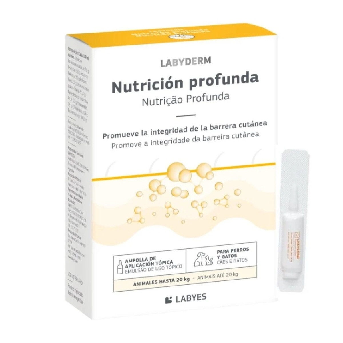 Labyderm Nutrición Profunda - 2mL - Animales hasta 20kgs 
