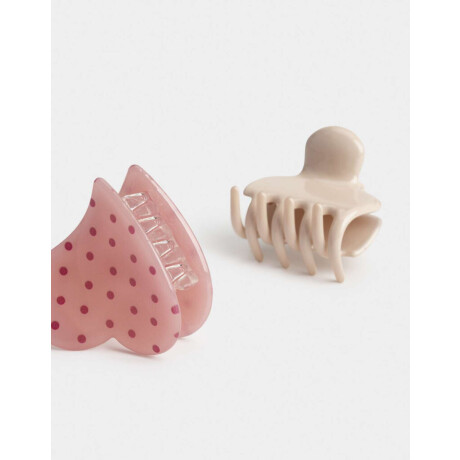 Set De Broches Combinacion Tricolor