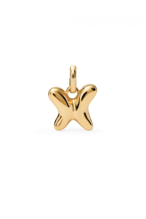 CHARM MARIPOSA BAÑADO EN ORO 18K. Charm