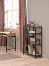Escritorio TRAPPEDAL 48x95 roble/negro Escritorio TRAPPEDAL 48x95 roble/negro