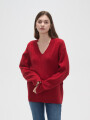 Sweater Varsity Cereza