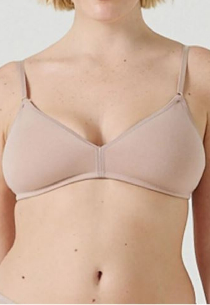 SOUTIEN TRIÁNGULO ALGODÓN - NUDE 