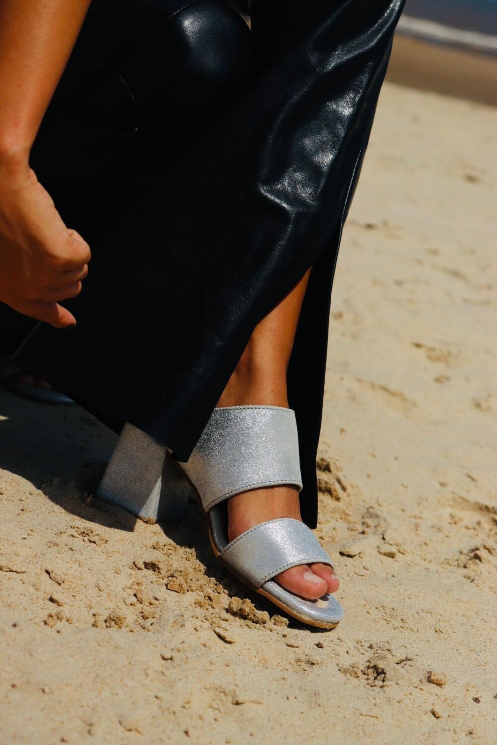 Firework Heels Plateado