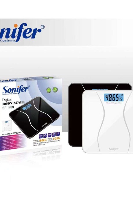 Balanza De Baño Digital Pantalla Lcd 180 Kgs Sonife Balanza De Baño Digital Pantalla Lcd 180 Kgs Sonife