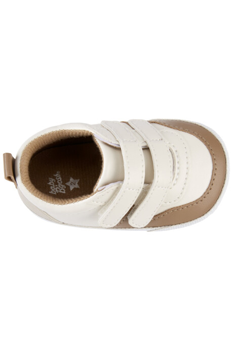 Zapatitos con velcro, diseño colorblock Sin color