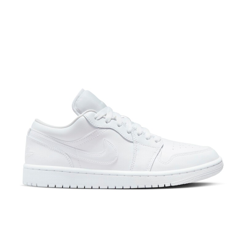 Championes Air Jordan 1 Bajo de Mujer Blanco