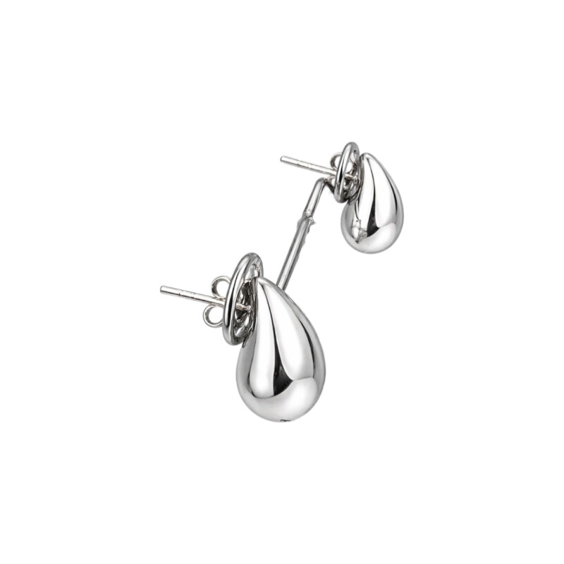 Caravanas Gota - plata 925 - CA4315 sinpiedra