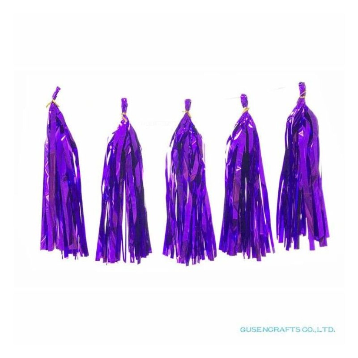 Guirnalda de Flecos de Colores - Violeta 