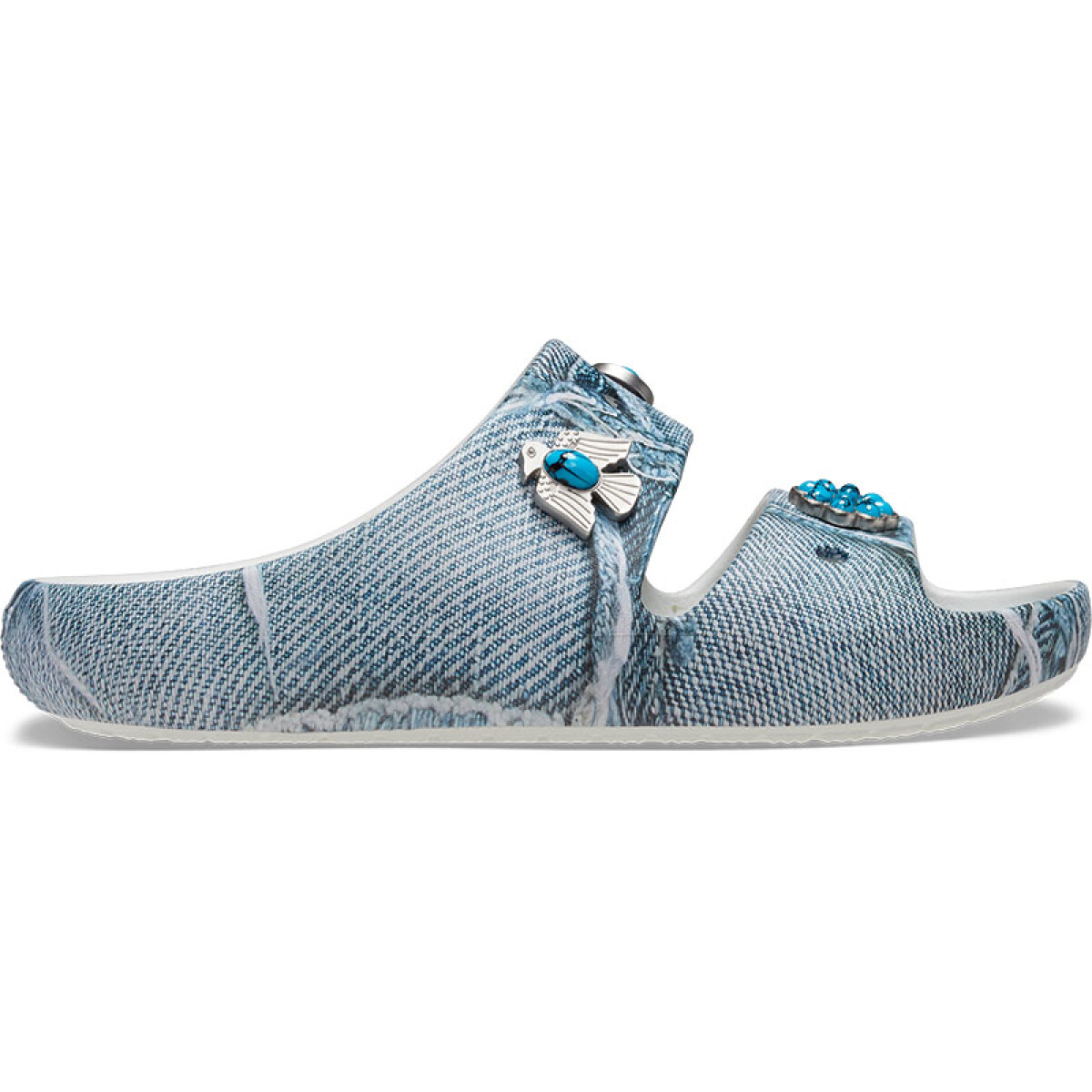 Sandalias Crocs Denim 2.0 - Azul 