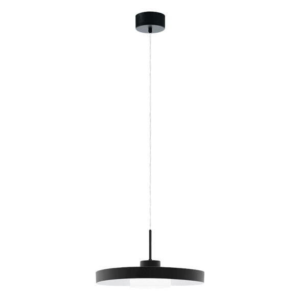 Colgante LED negro 22W 3000K Ø40 ALPICELLA EG3270