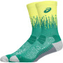 Medias Running Performance Run Sock Crew Unisex Edo Purple/flash Red