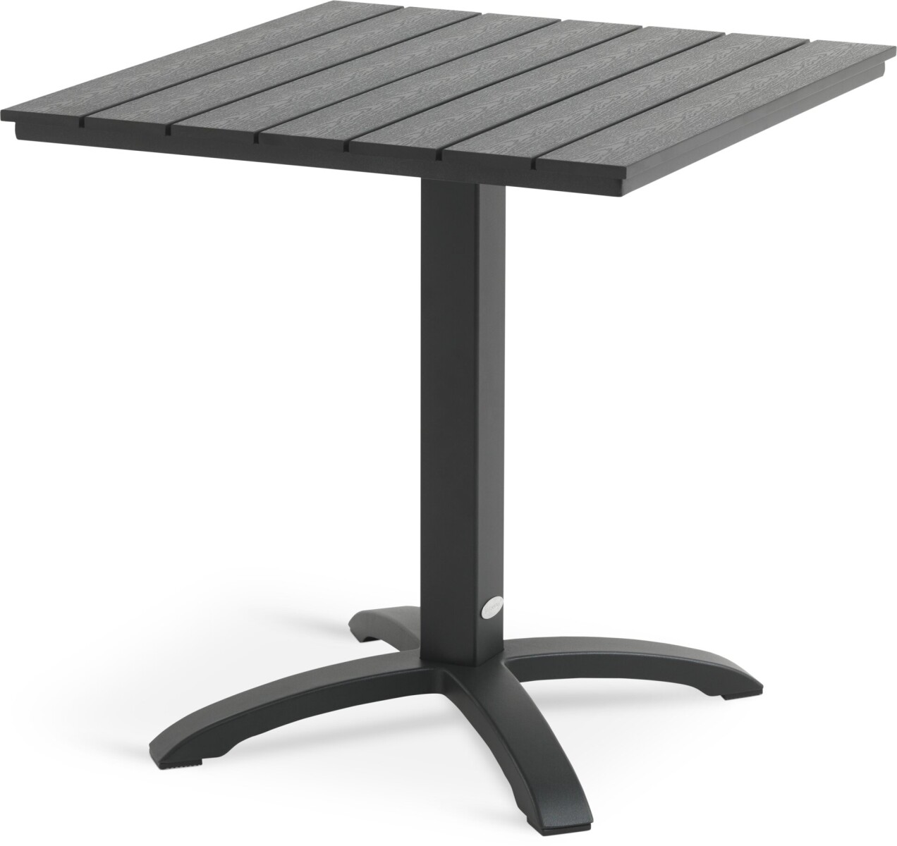 Mesa de balcón HOBRO A70xL70 negro 