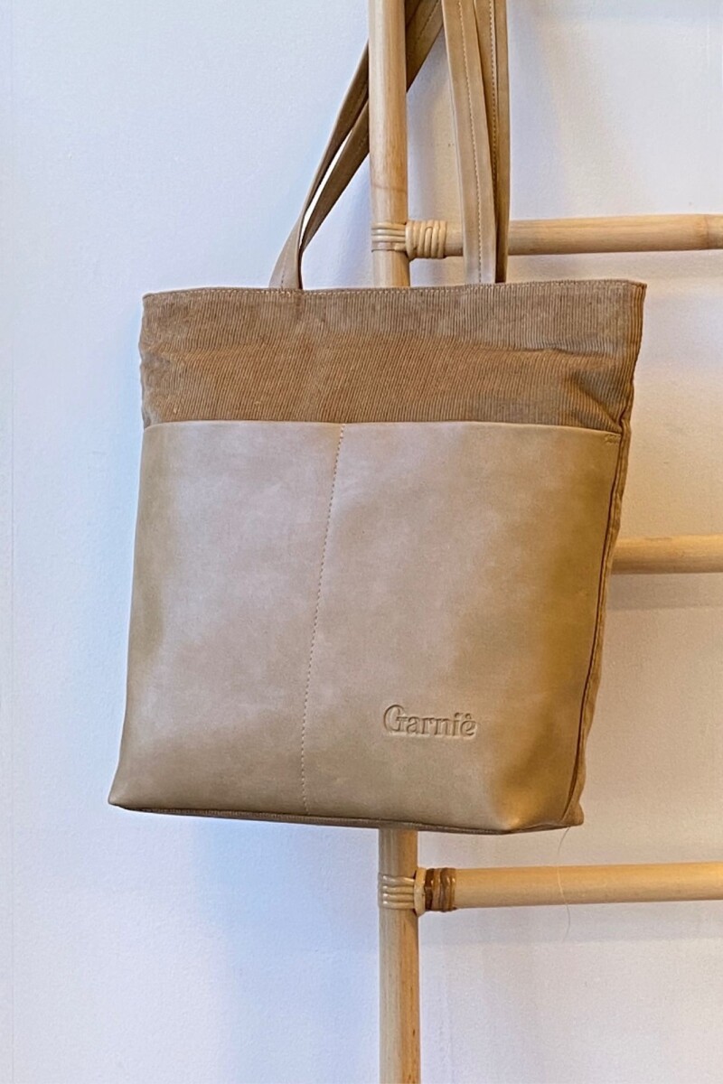 Bolso Frida en Pana - Beige 