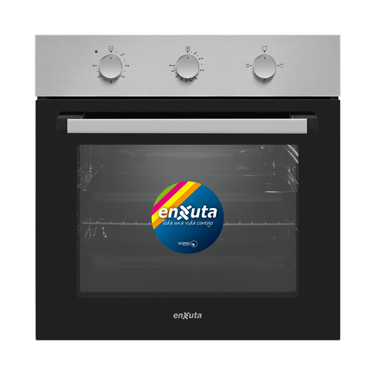 HORNO ELÉCTRICO DE EMPOTRAR 70 LTS INOX ENXUTA 