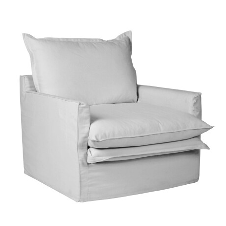 BUTACA TELA GRIS ALASKA