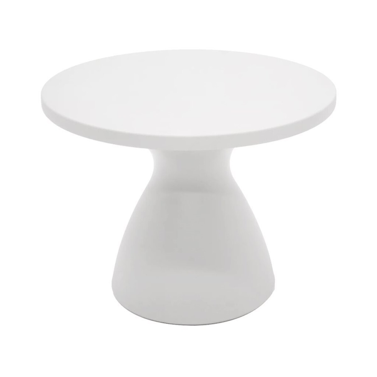 MESA DE CENTRO FLUT 65X65X65CM BLANCO 