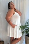 Vestido Corto Pe Blanco