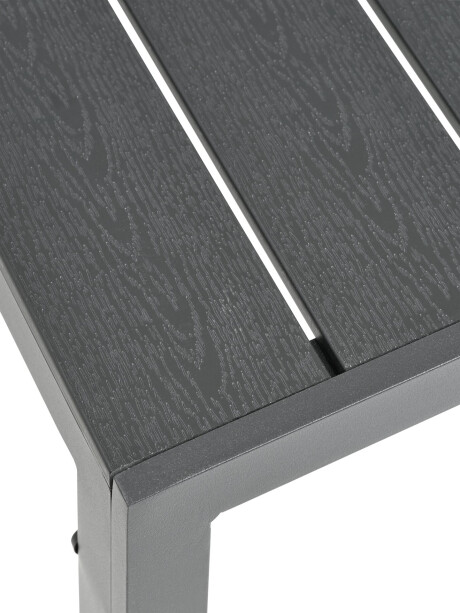 Mesa de jardín JERSORE A80xL140 negro Mesa de jardín JERSORE A80xL140 negro