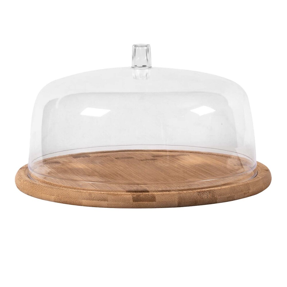 PORTA TORTA C/CÚPULA S TRANSPARENTE PLÁSTICO BFB050 NT