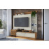 MODULAR PARA TV SINFONIA - CARVALHO/CREMA HO-5120 MODULAR PARA TV SINFONIA - CARVALHO/CREMA HO-5120