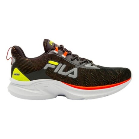 Championes Fila Running Racer for All para Hombre Negro/Lima Negro