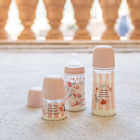 Mamadera Suavinex Bebés +0M 150Ml Tetina Fisio SX PRO Wonder Rosa