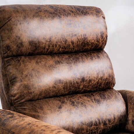 Sillón Reclinable 1 Cuerpo Benson Choco Chocolate