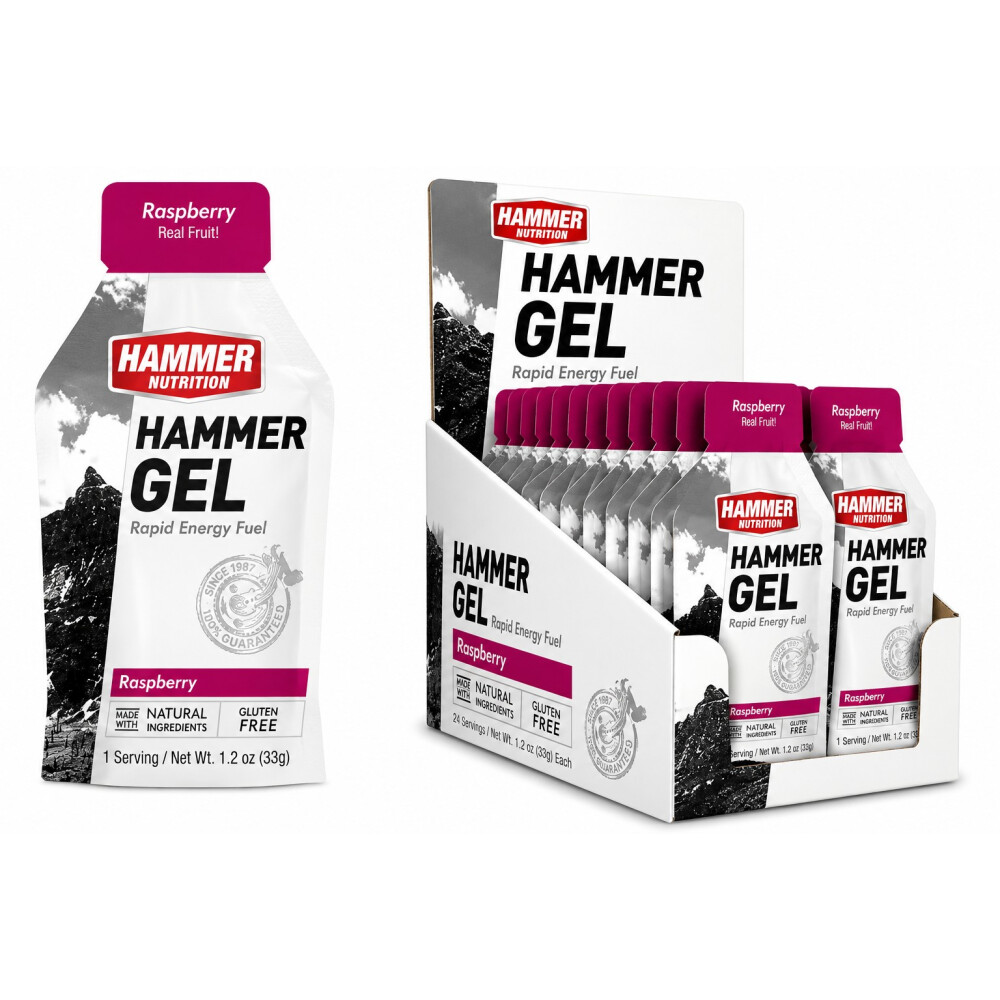 Hammer Gel Raspberry | Gel Energético | 33 g Hammer Gel Raspberry | Gel Energético | 33 g