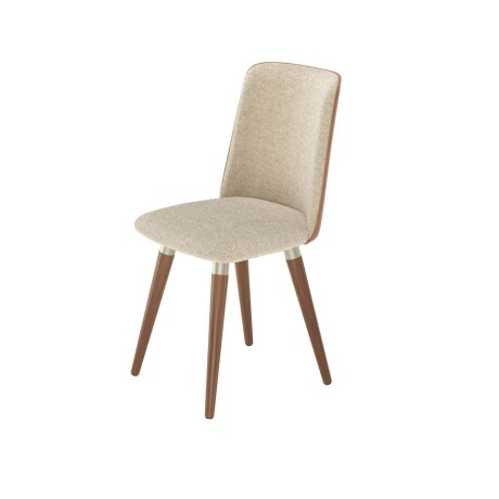 Silla Dakota Giratoria - Tela Rústica Boucle 04 (Camel)