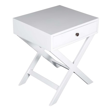 MESA DE LUZ MADERA-DE-MANGO BLANCO JUKE