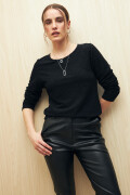 TOP INGRID Negro