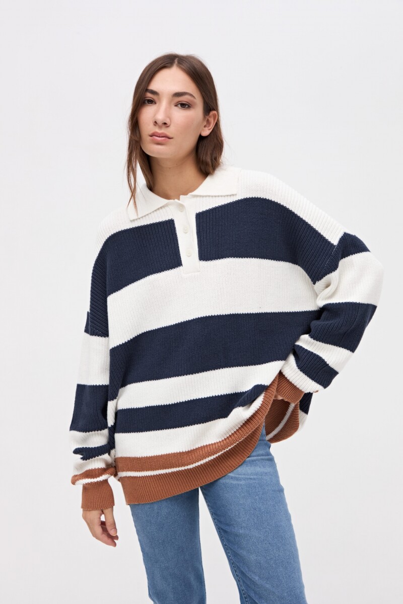 Buzo punto Pemma - Off white 