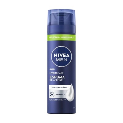 Espuma De Afeitar Nivea Men Hydrocare 200 Ml. Espuma De Afeitar Nivea Men Hydrocare 200 Ml.