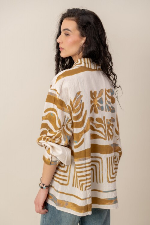Camisa Terral Ocre