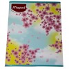 CUADERNO MAPED RAYADO DE 96 HOJAS TAPA FLORES