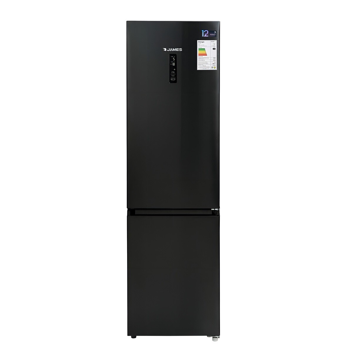 Heladera James Rj 446 Inverter Dark Frío Seco Color Negro 