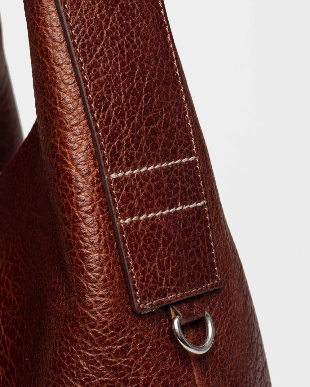 Bolso Tanner en cuero graneado Red Tabaco