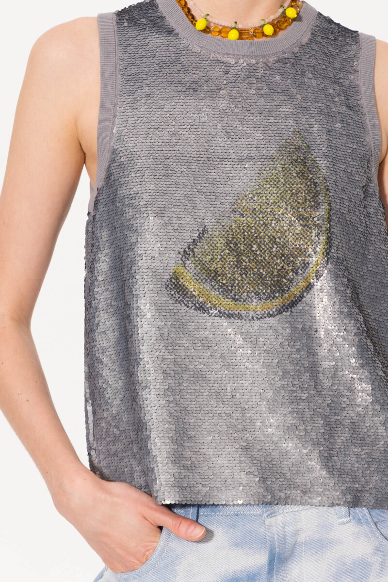 MUSCULOSA MEGHAN Plata