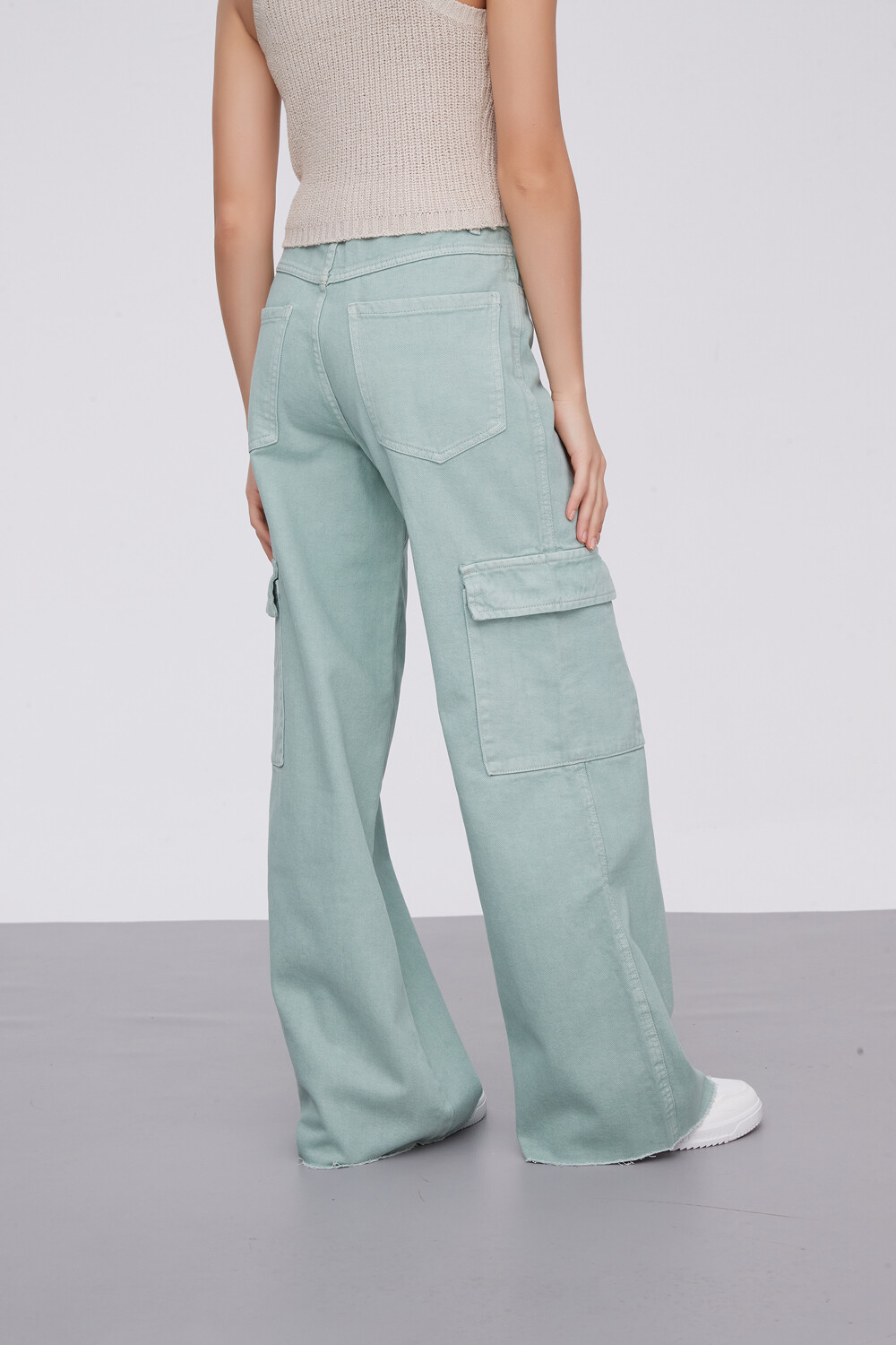 Pantalon Moanica Verde Claro