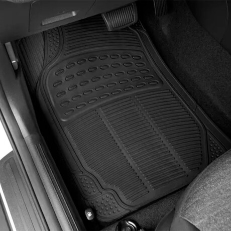 ALFOMBRAS - ALFOMBRA 3 PIEZAS NEGRA PVC - ALFOMBRAS - ALFOMBRA 3 PIEZAS NEGRA PVC -