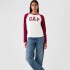 FRCH LS ORGANIC VINTAGE CREW LOGO BEET RED 19-2030 TCX