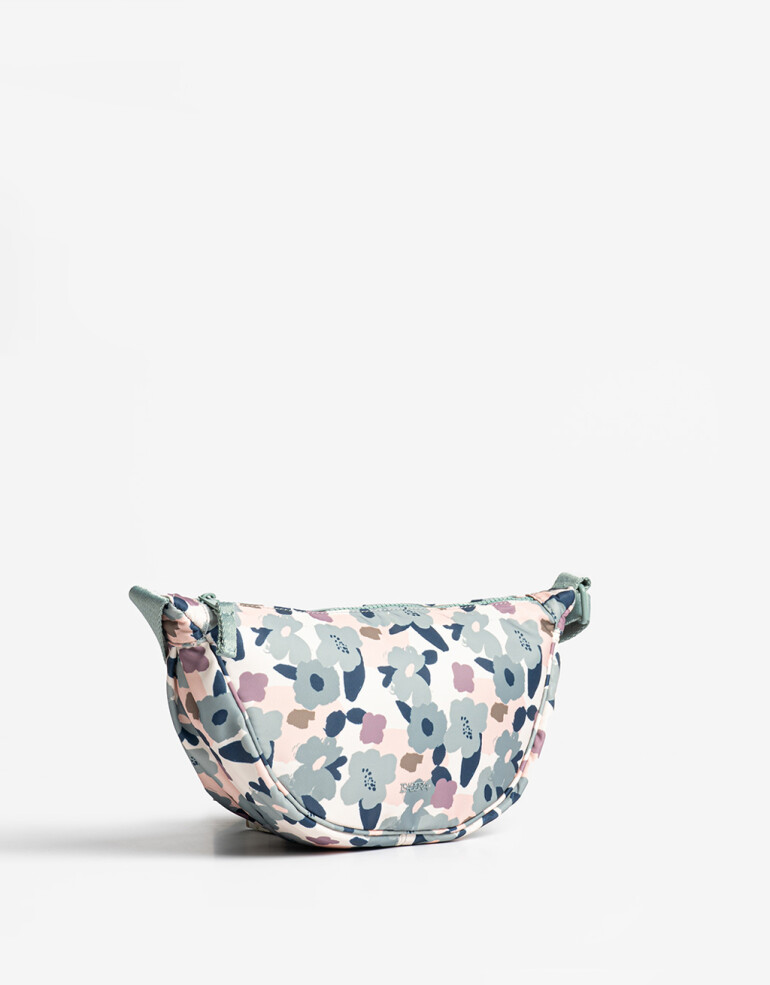 Bandoleras Nylon Bandolera Material Reciclado - Estampado Flores