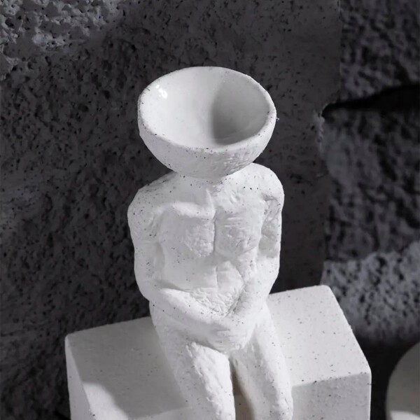 ESCULTURA FIGURE Blanco - Small