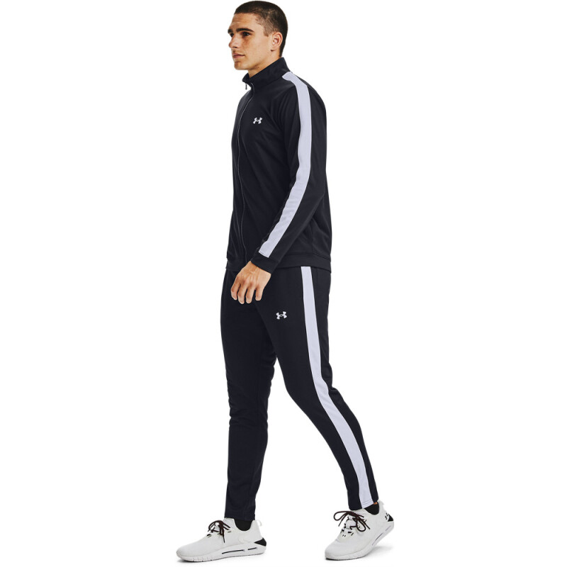 UA Rival Knit Track Suit-BLU BLK-001