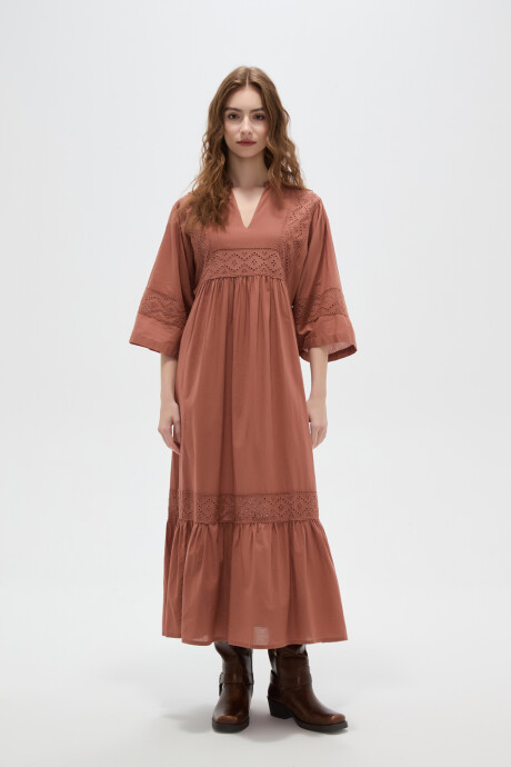 Vestido Brows Chocolate