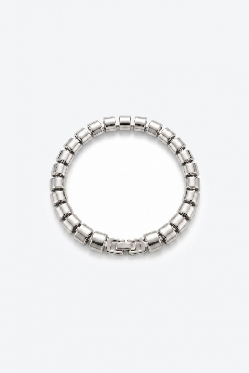 Pulsera metallic - plateado 