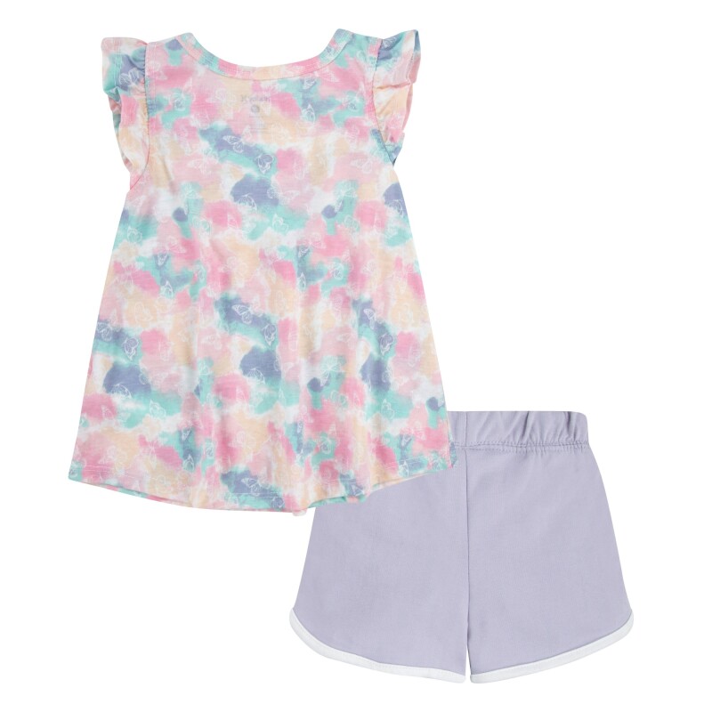 Conjunto Flutter Slv Tee Set de Niña Multicolor