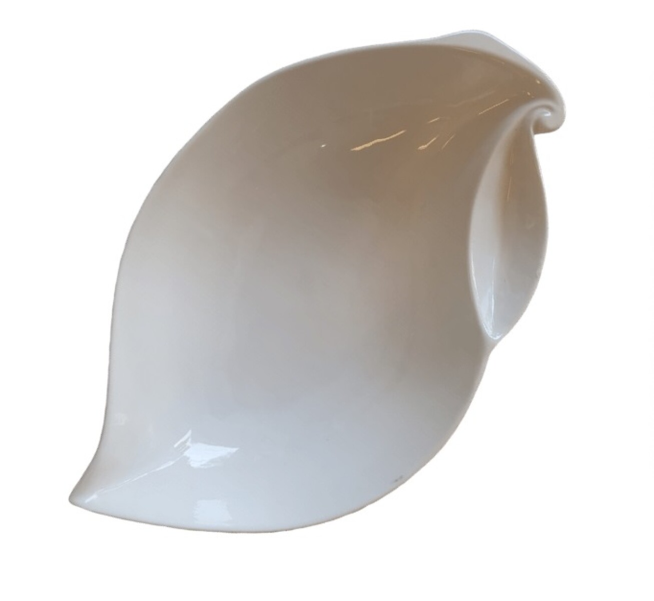 Fuente forma hoja 34 cm. 