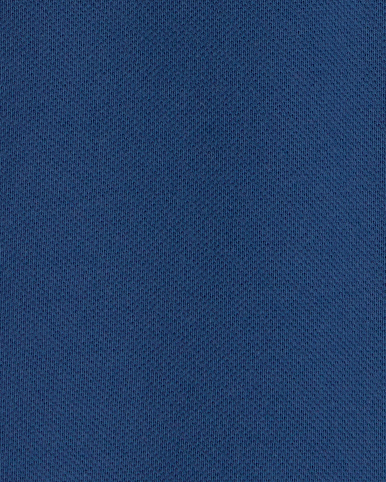 Monito polo corto de piqué, azul marino Sin color
